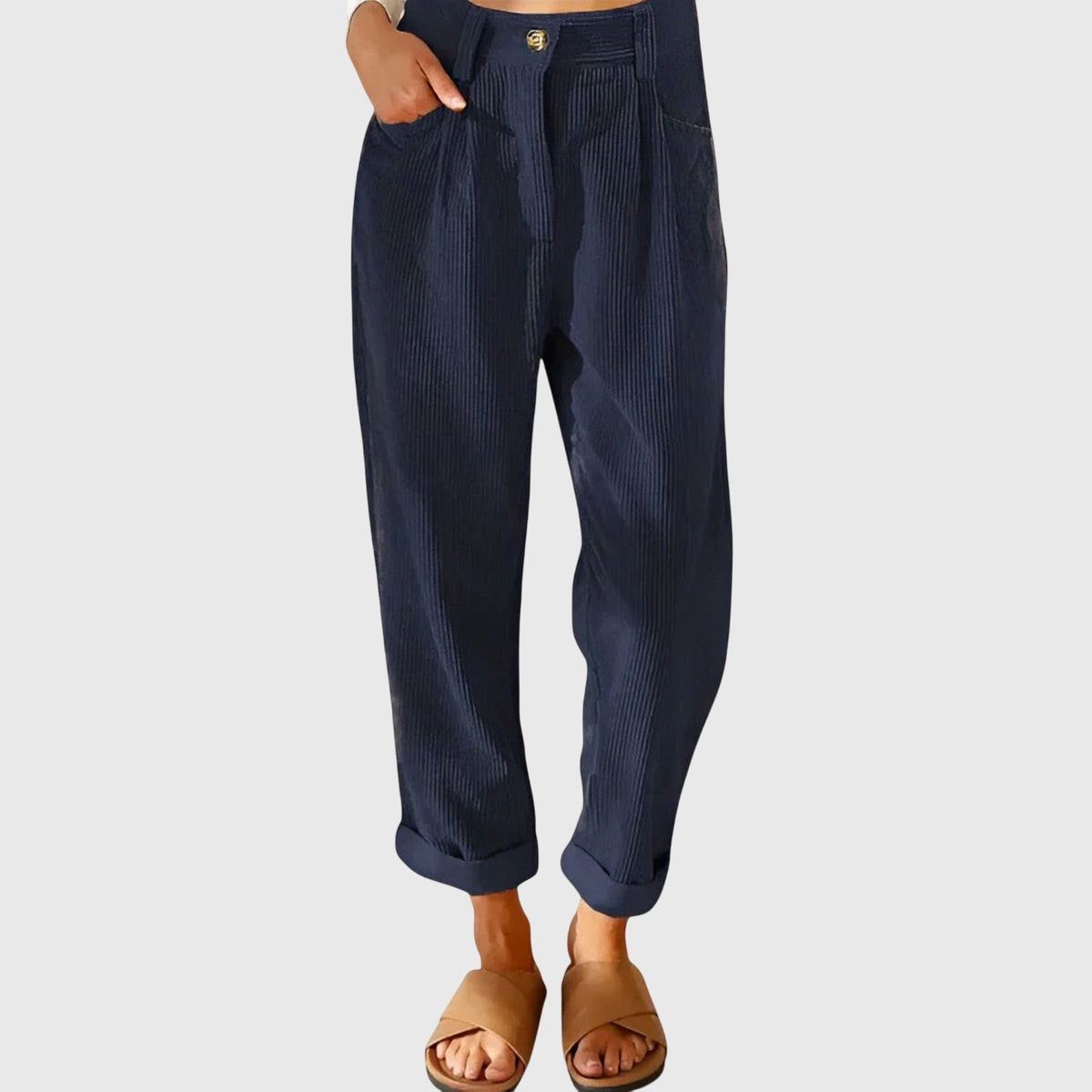 Jana | Modern Cord Pants for Women