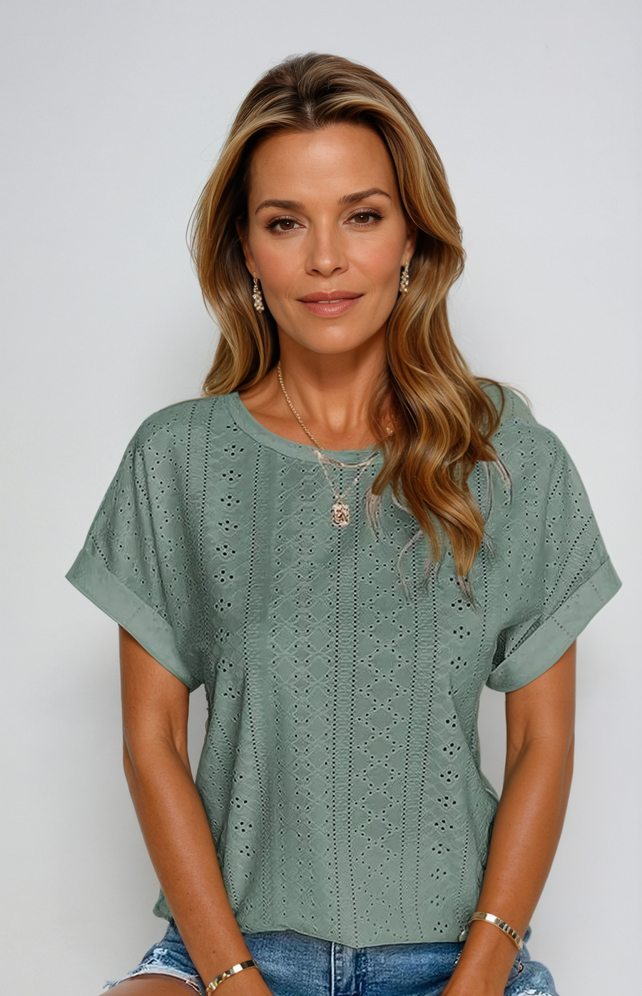 Vespera | Casual Solid Knitted Top for Women