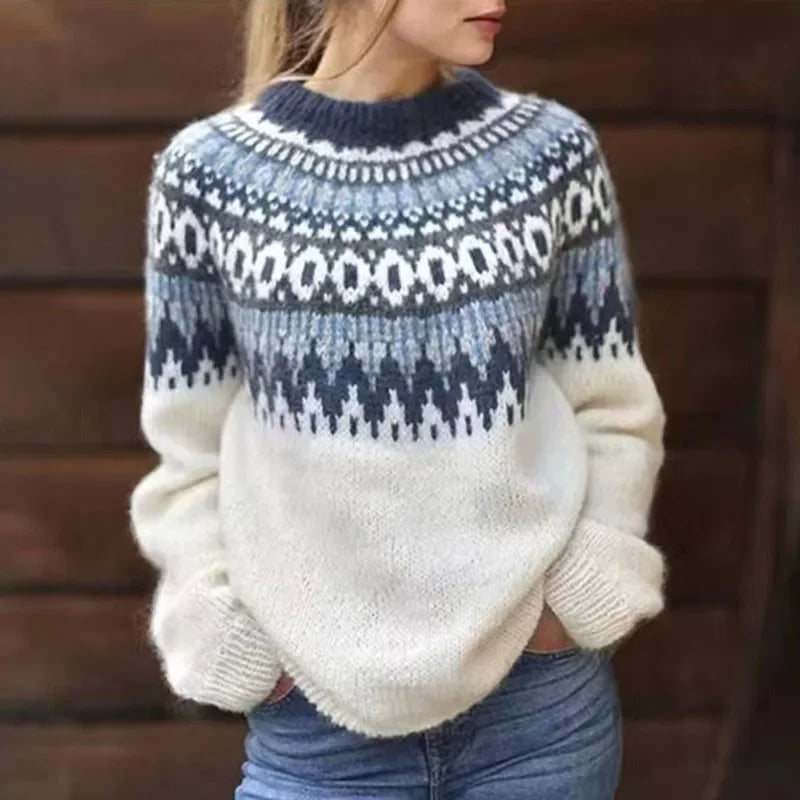 Maecey | Handcrafted Icelandic Knit Sweater for Women