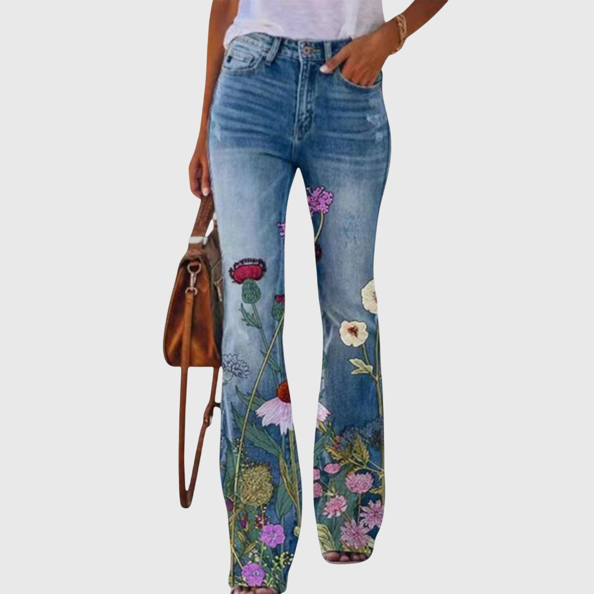 Floral Print Pants for Women