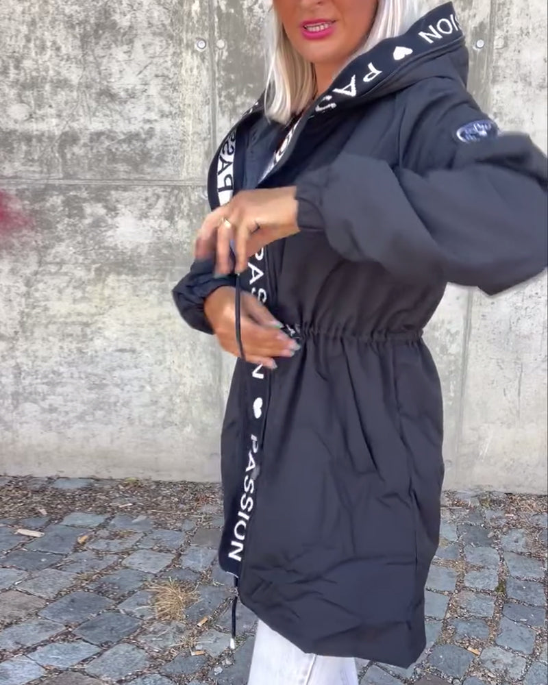Vanessa | Casual Zip-Up Jacket with Drawstring for Women
