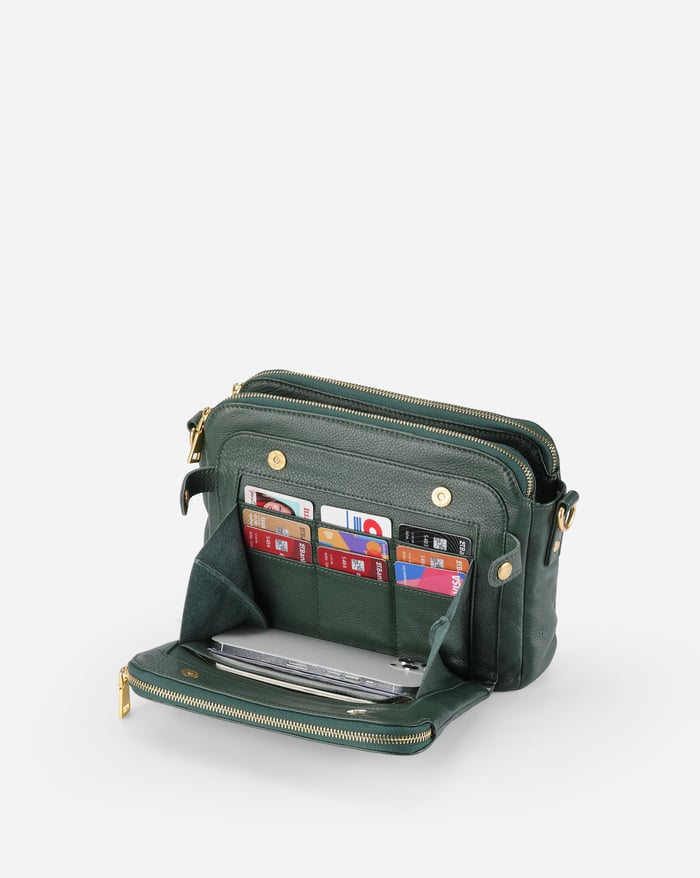 Jovie | Sleek Three-Layer Crossbody Bag for Women
