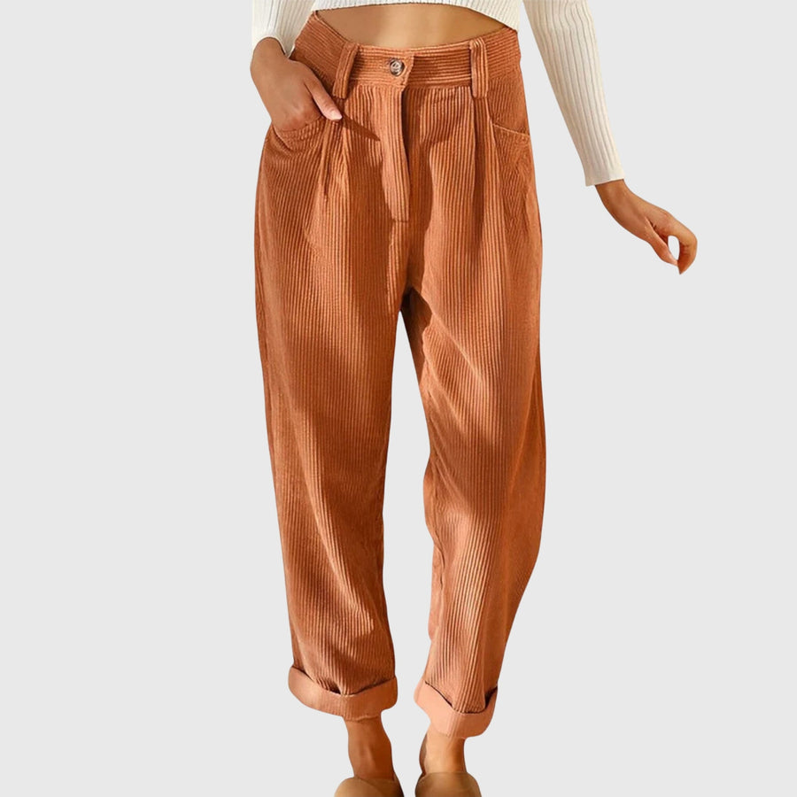 Jana | Modern Cord Pants for Women
