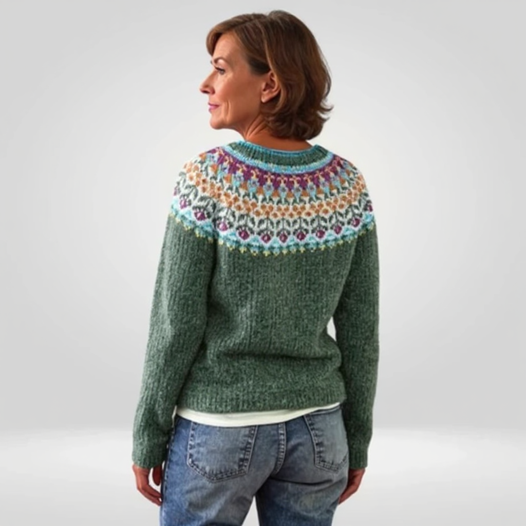 Brittany | Timeless Icelandic-Style Knit Sweater for Women