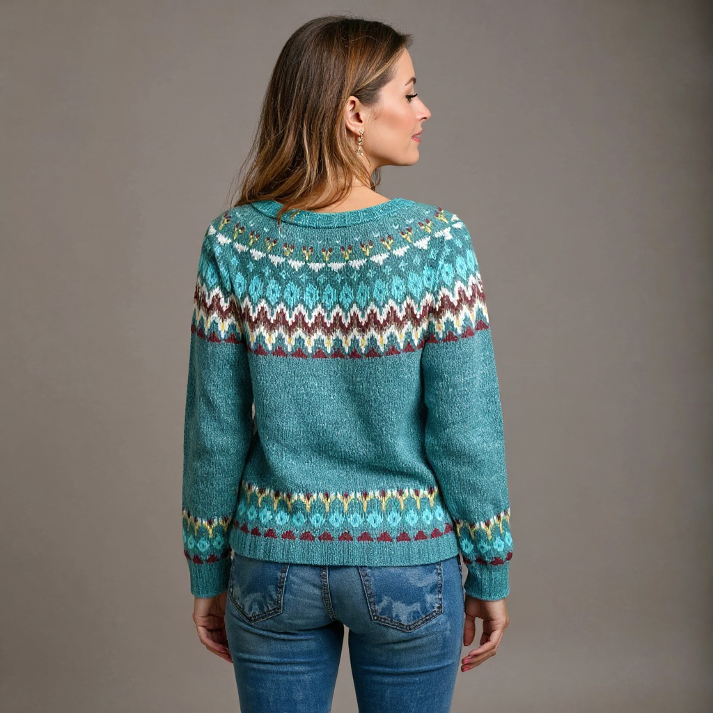 Sofia | Timeless Handmade Icelandic Knit Sweater for Women