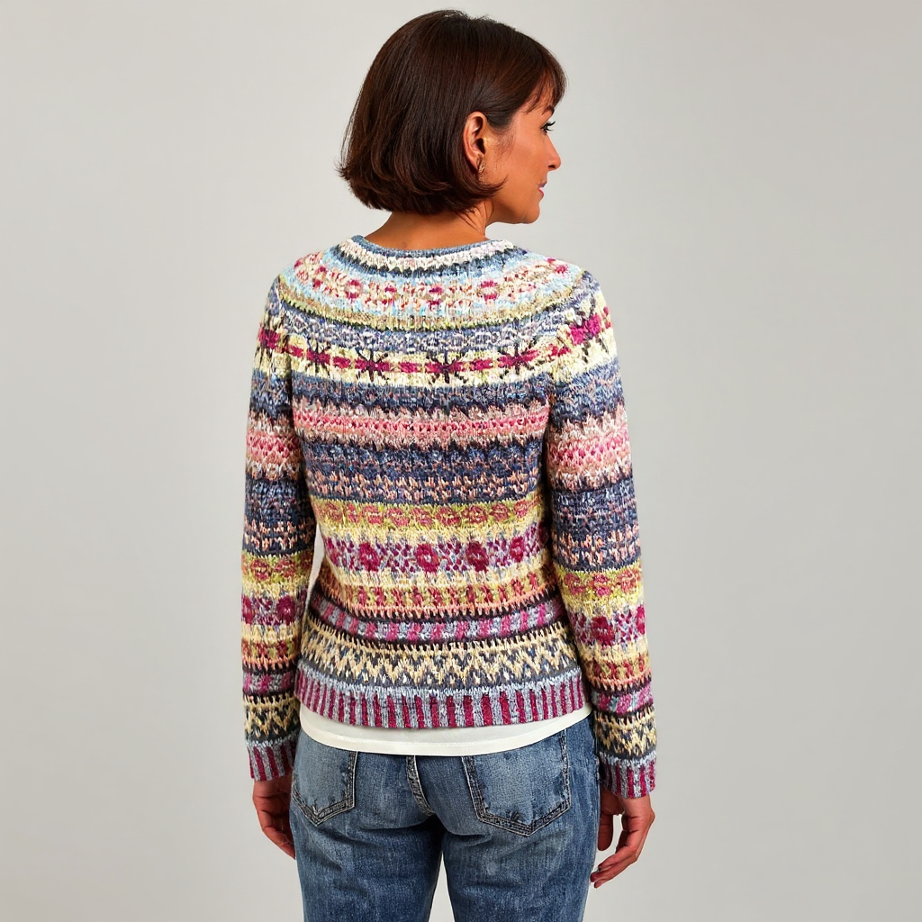 Zoey | Timeless Icelandic-Style Knit Sweater for Women