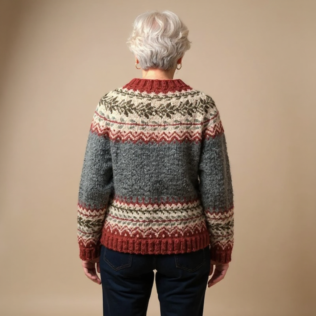 Atasha | Handmade Icelandic-Style Cardigan for Women