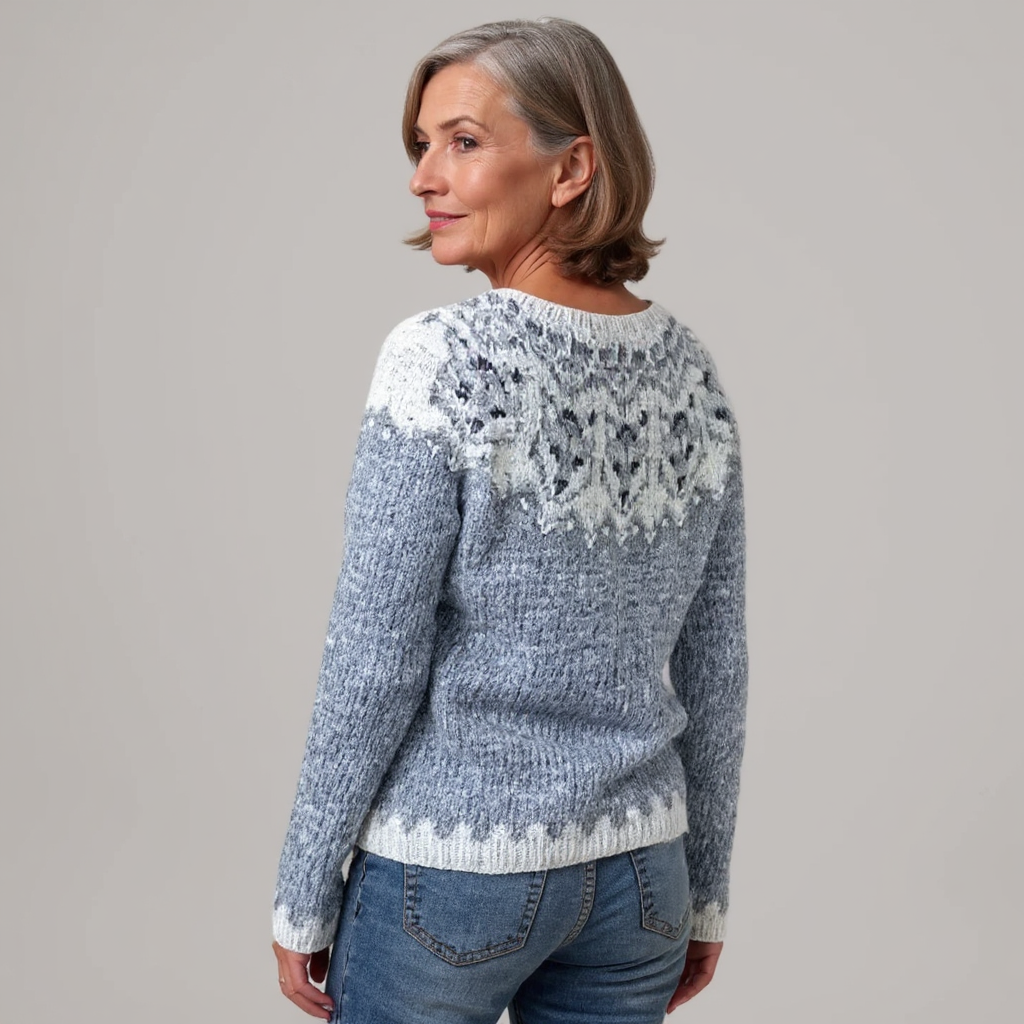 Athena | Timeless Icelandic-Inspired Knit Sweater for Women