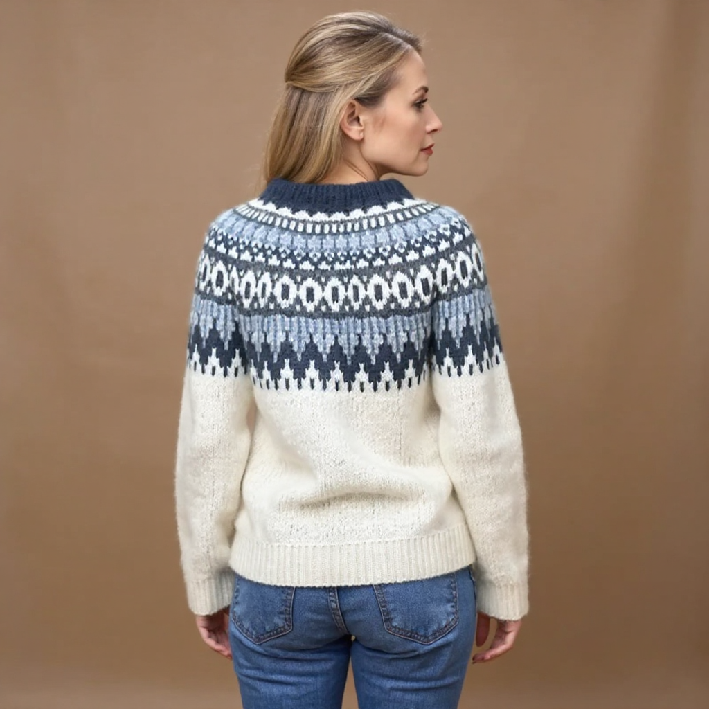 Maecey | Handcrafted Icelandic Knit Sweater for Women