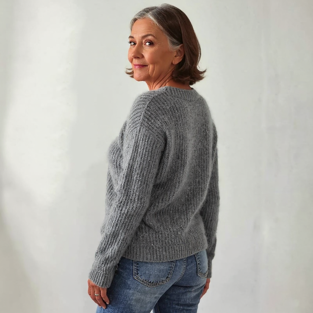 Ellie | Timeless Patterned Knit Sweater for Women