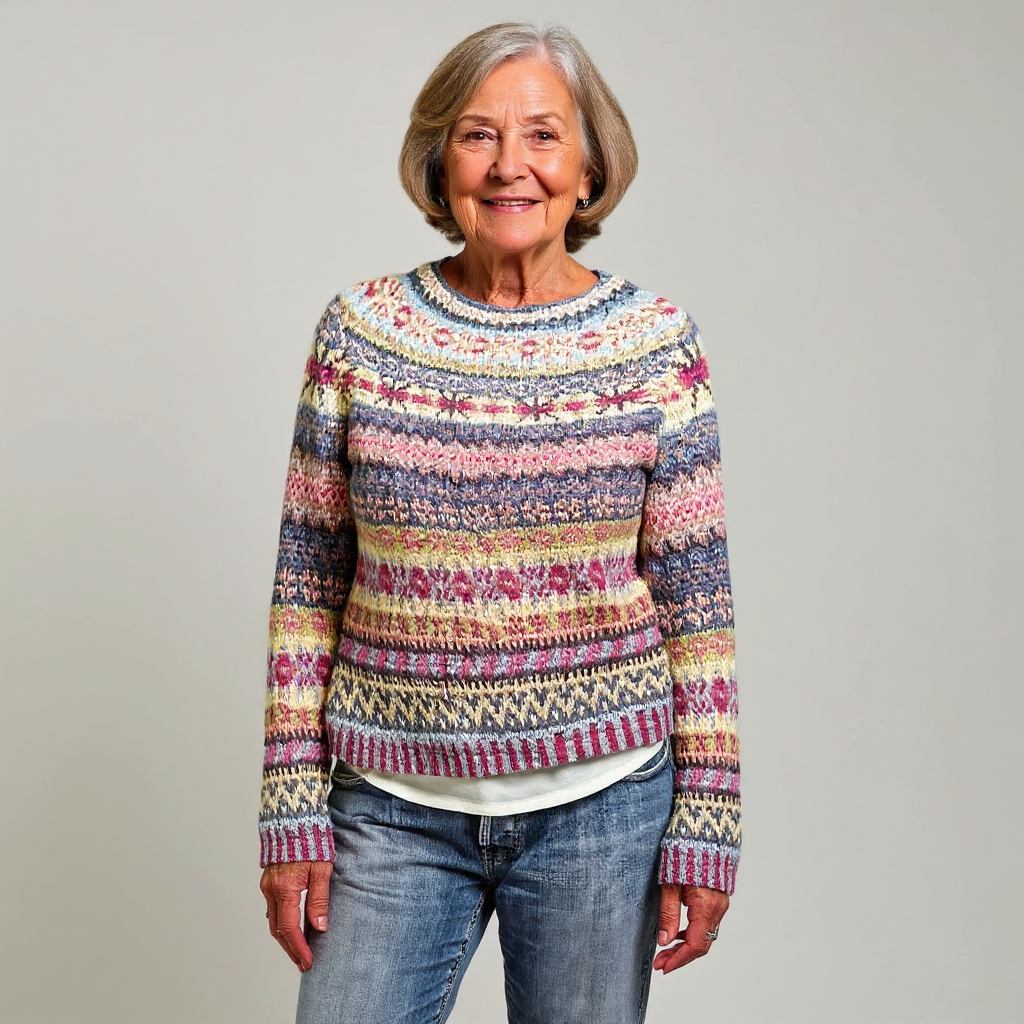 Zoey | Timeless Icelandic-Style Knit Sweater for Women