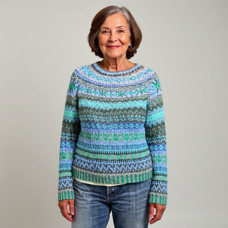 Audrey | Timeless Icelandic Knit Sweater for Women