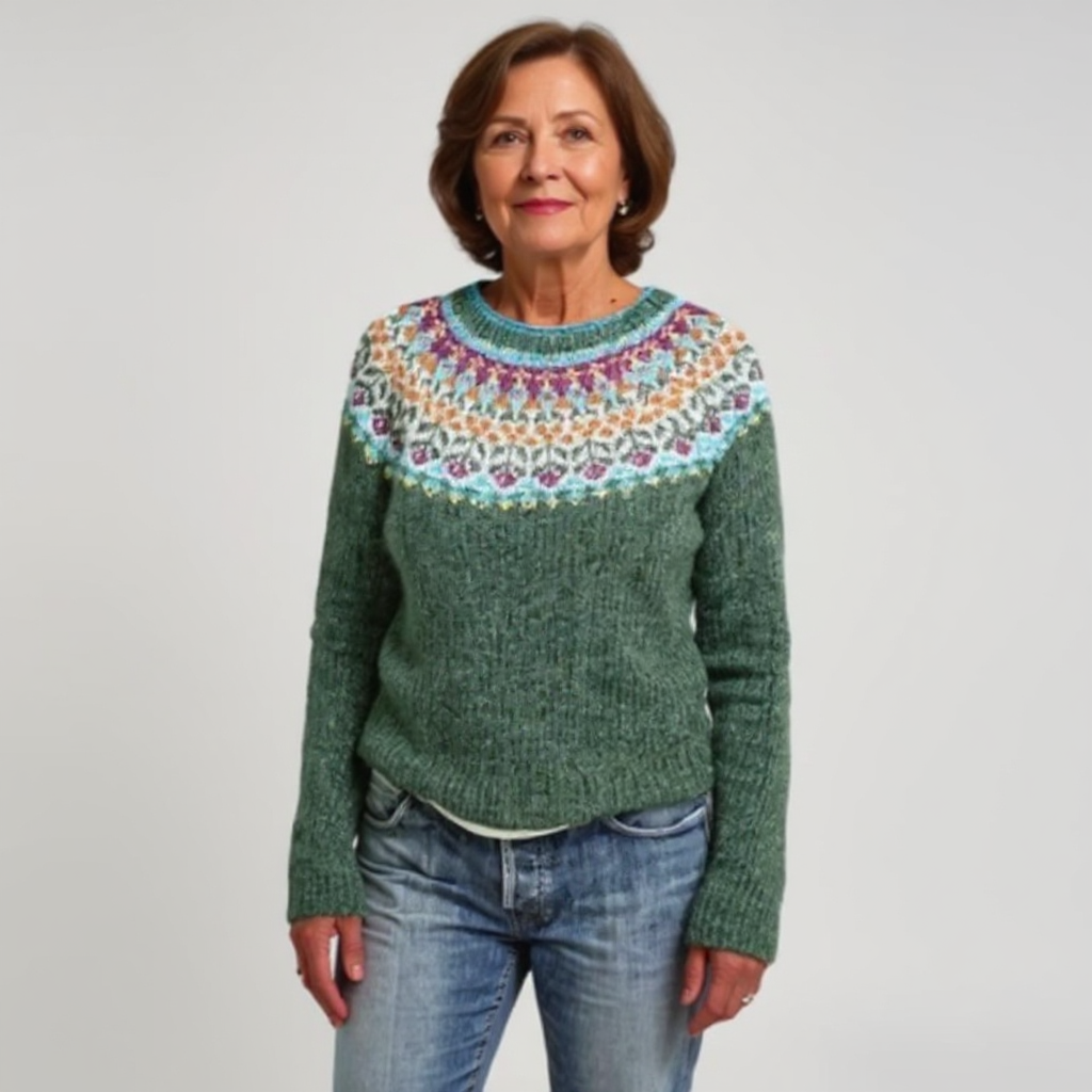 Brittany | Timeless Icelandic-Style Knit Sweater for Women