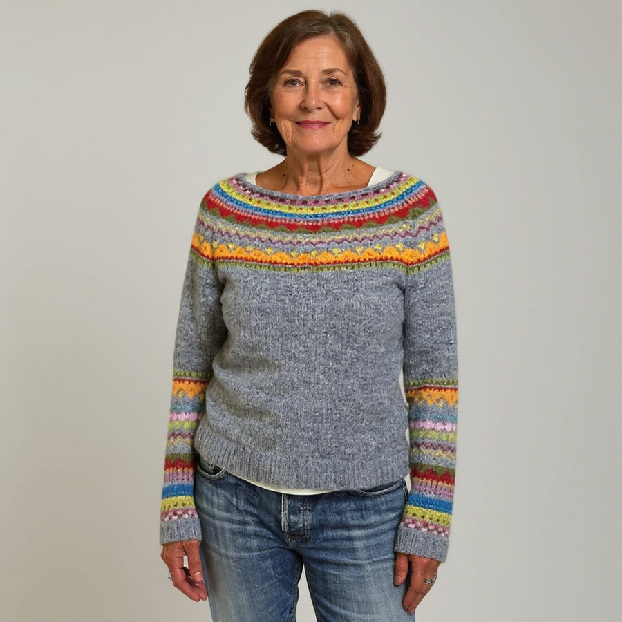 Ivy | Timeless Icelandic-Inspired Knit Sweater for Women