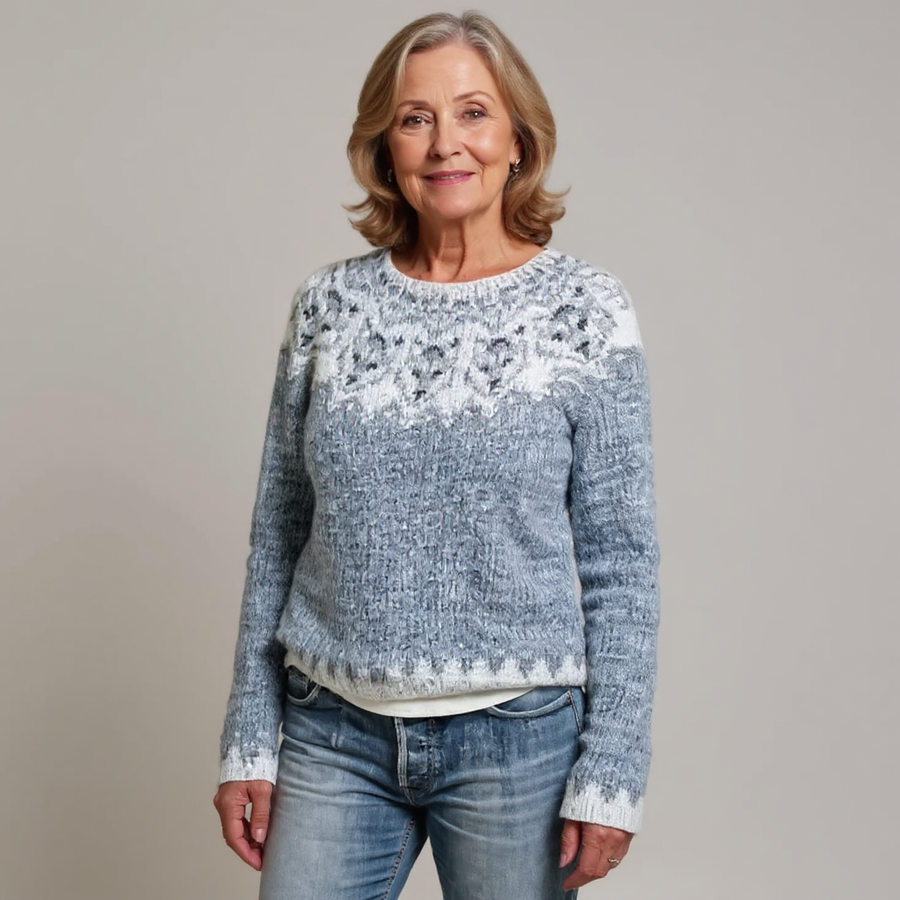Athena | Timeless Icelandic-Inspired Knit Sweater for Women