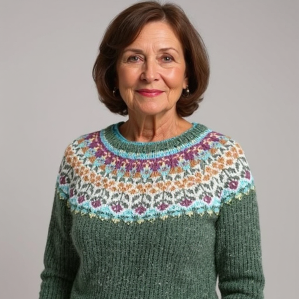 Brittany | Timeless Icelandic-Style Knit Sweater for Women
