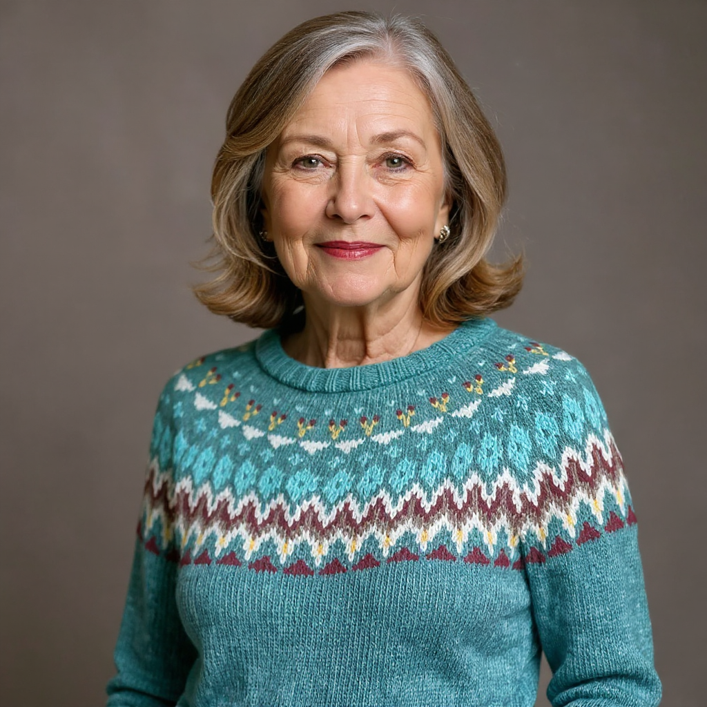 Sofia | Timeless Handmade Icelandic Knit Sweater for Women
