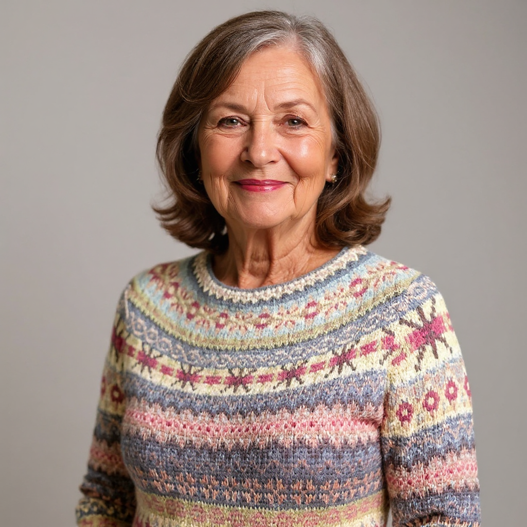Zoey | Timeless Icelandic-Style Knit Sweater for Women
