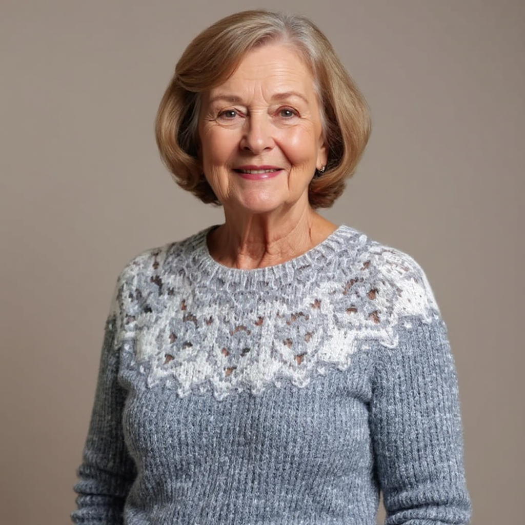 Athena | Timeless Icelandic-Inspired Knit Sweater for Women
