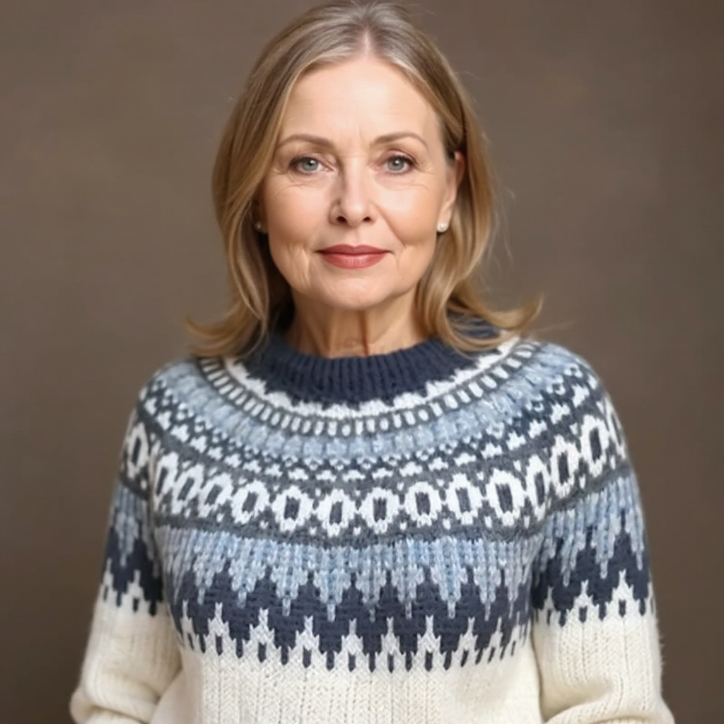 Maecey | Handcrafted Icelandic Knit Sweater for Women