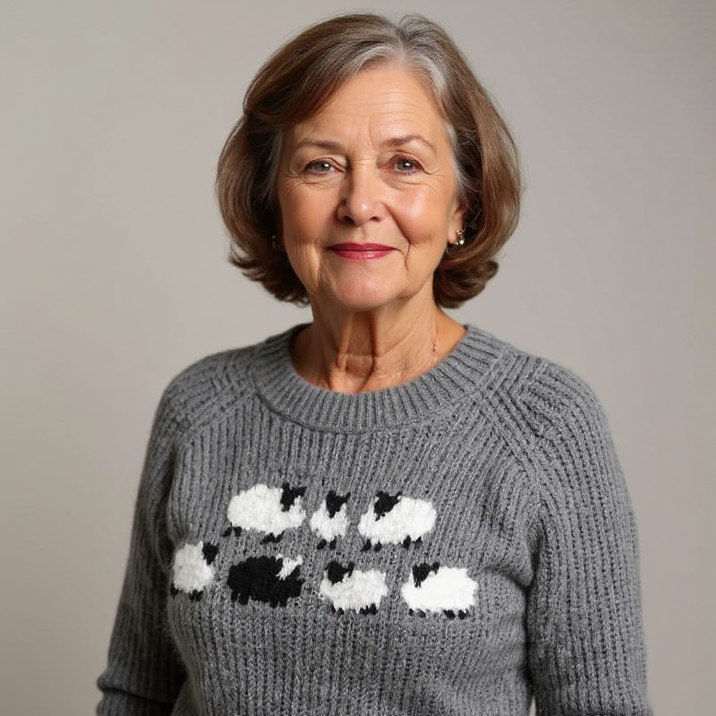 Ellie | Timeless Patterned Knit Sweater for Women