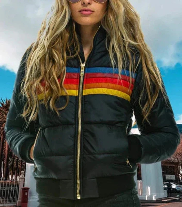 Leah | Plush Relaxed-Fit Down Winter Jacket for Women