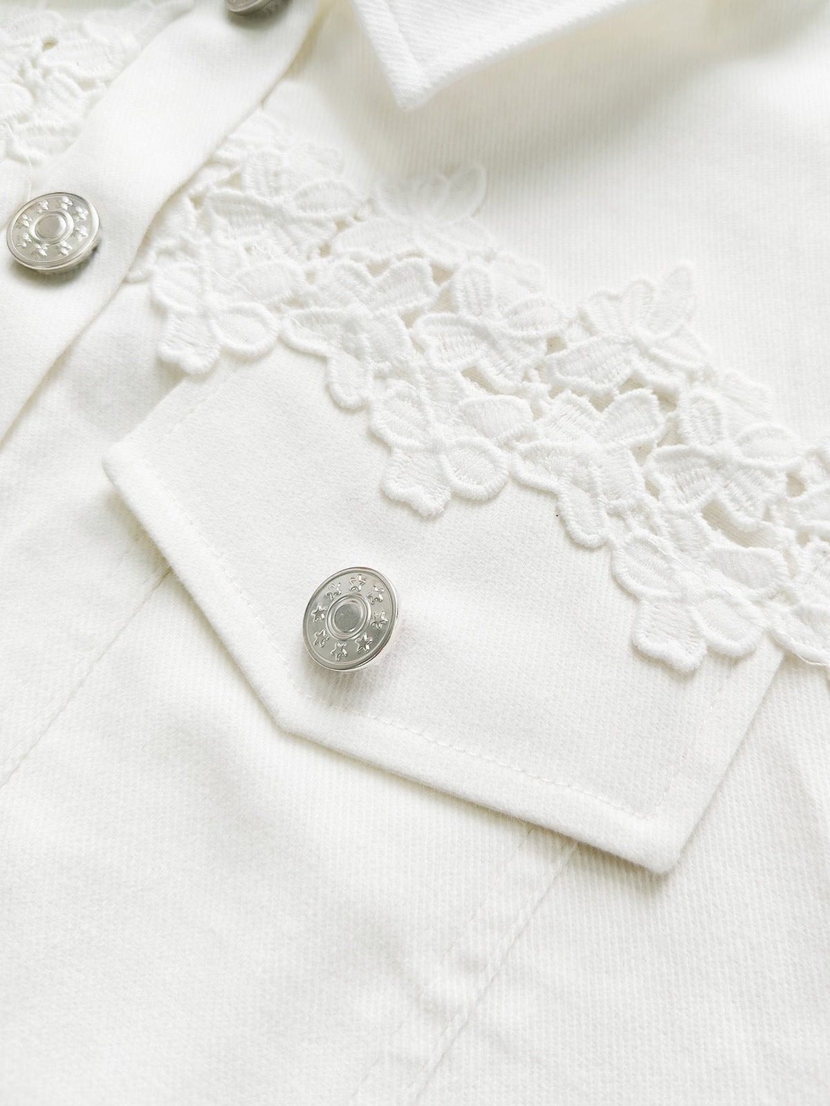 Sunnelace | Lace-Panel Jacket for Women