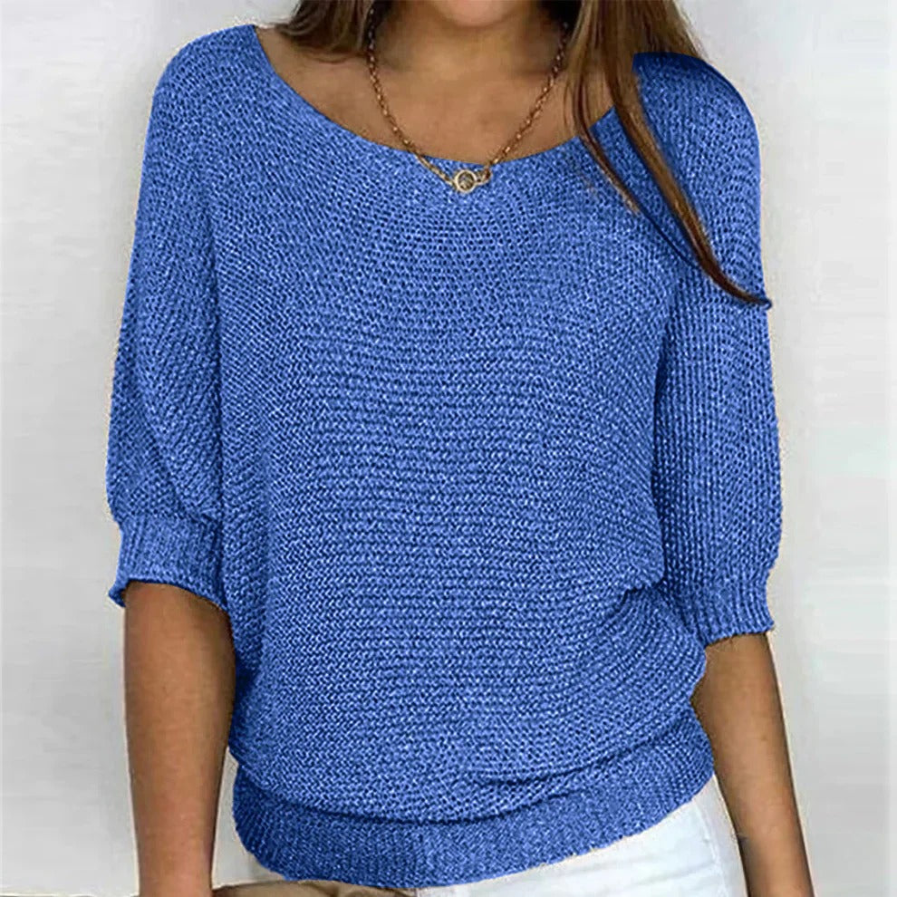 Nyssa | Casual Knit Pullover Top for Women