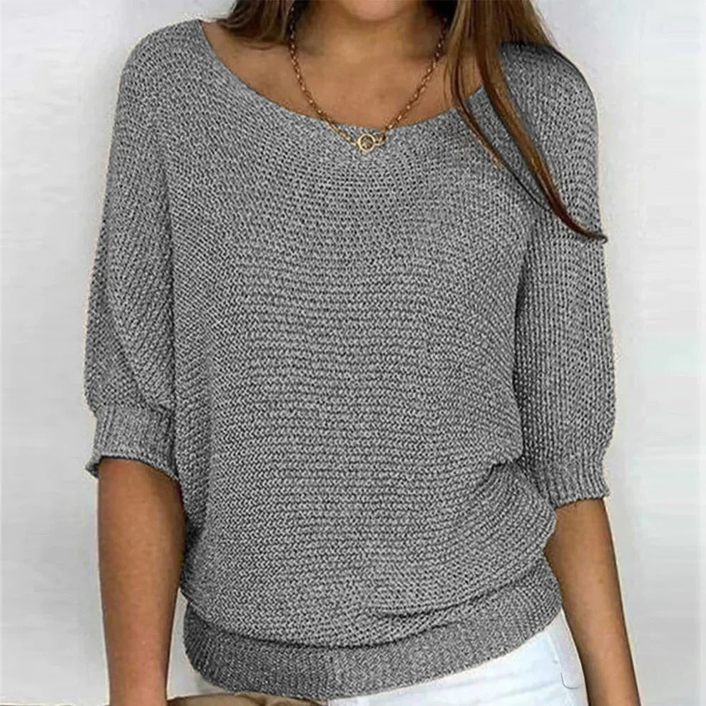 Nyssa | Casual Knit Pullover Top for Women