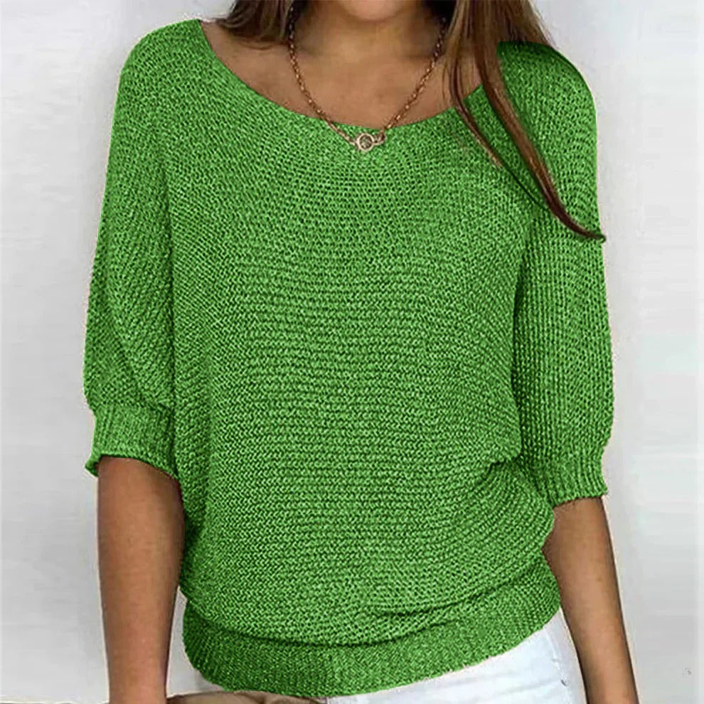 Nyssa | Casual Knit Pullover Top for Women