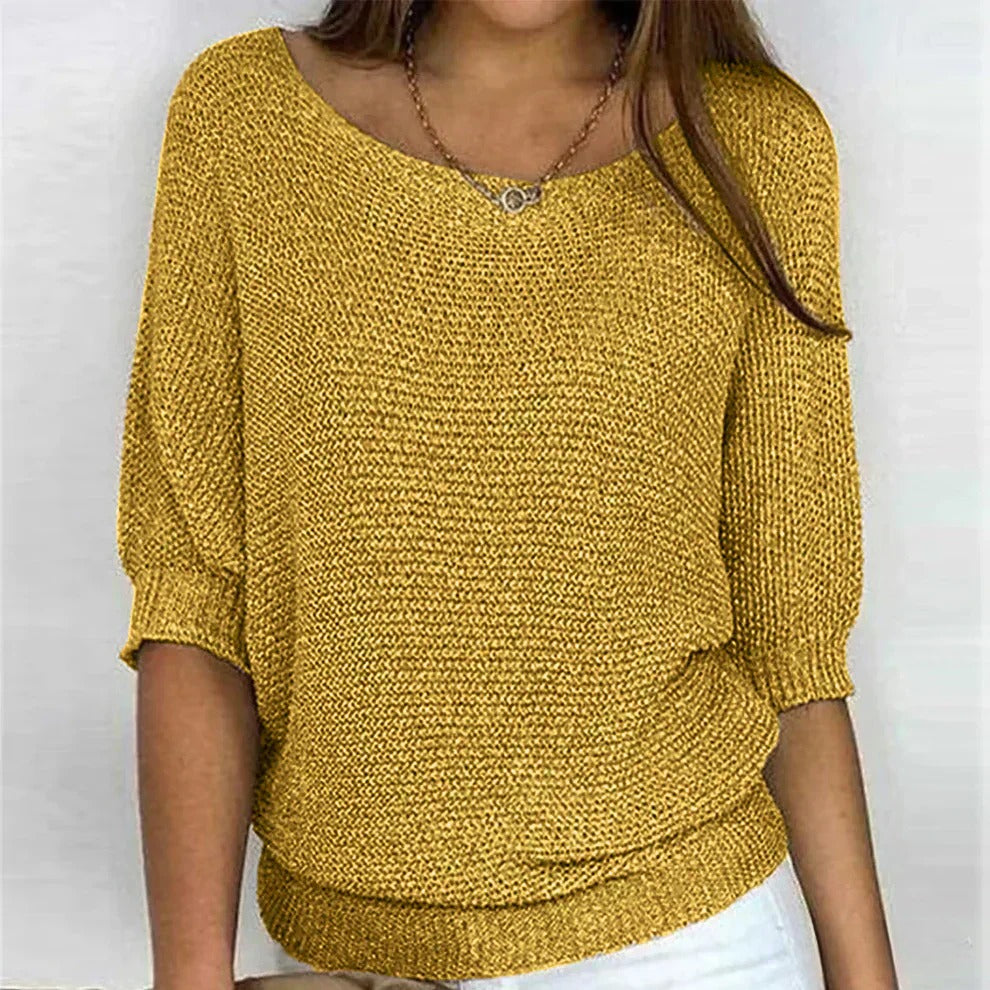 Nyssa | Casual Knit Pullover Top for Women
