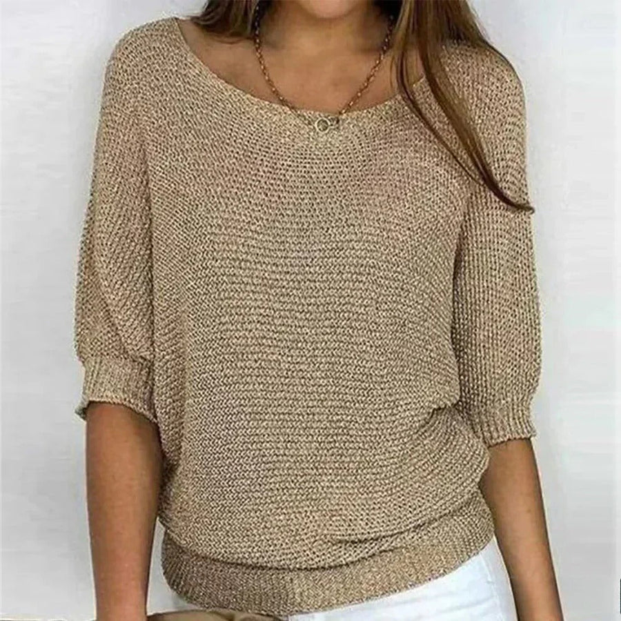 Nyssa | Casual Knit Pullover Top for Women